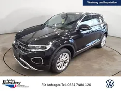 Schwarz Gebraucht 2024 VW T-Roc Style SUV | 30.490 € (Fairer Preis)