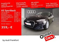 Brillantschwarz/brillantschwar Gebraucht 2022 Audi A5 Coupé | 26.990 € (Superpreis)