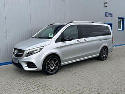 Brillantsilber metallic mb 974 Gebraucht 2021 Mercedes V300 AMG line Van / Kleinbus | 58.999 € (Etwas zu teuer)