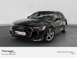 Mythosschwarz metallic Gebraucht 2024 Audi A6 S-Line Kombi | 56.940 € (Teuer)