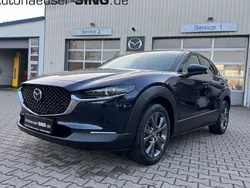 Blau Gebraucht 2024 Mazda CX-30 Exclusive-Line SUV | 28.890 € (Fairer Preis)