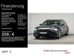 Mythosschwarz metallic (metallic) Gebraucht 2023 Audi A6 S-Line Kombi | 44.888 € (Teuer)