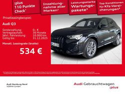 Mythosschwarz metallic Gebraucht 2025 Audi Q3 Comfort SUV | 43.490 € (Teuer)