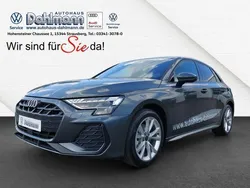 Grau Gebraucht 2025 Audi A3 Sportback S-Line Limousine | 35.980 € (Superpreis)