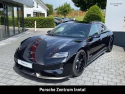 Tiefschwarzmetallic Gebraucht 2024 Porsche Taycan Turbo Sport Turismo Limousine | 139.890 €