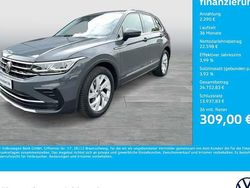 Grau Gebraucht 2021 VW Tiguan Elegance SUV | 24.888 € (Guter Preis)