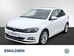 Pure white (weiß) Gebraucht 2021 VW Polo Highline Limousine | 15.980 € (Fairer Preis)