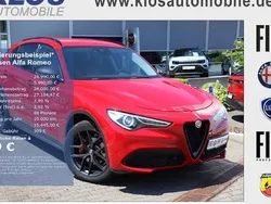 Rot Gebraucht 2019 Alfa Romeo Stelvio Tech Edition SUV | 24.990 € (Superpreis)