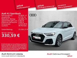 Gletscherweiß metallic Gebraucht 2020 Audi A1 Sportback S-Line Kleinwagen | 20.850 € (Fairer Preis)