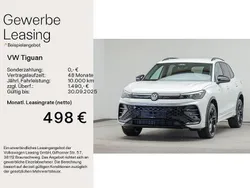 Weiß Neu 2025 VW Tiguan R-line SUV | 59.320 € (Teuer)