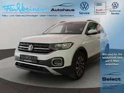 Pure white (weiß), uni Gebraucht 2021 VW T-Cross Active SUV | 19.690 € (Fairer Preis)