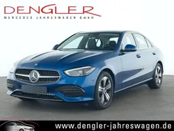 Blau Gebraucht 2024 Mercedes C180 Avantgarde Limousine | 37.990 € (Fairer Preis)