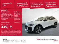 Gletscherweiß metallic Gebraucht 2025 Audi Q5 Ambiente SUV | 71.750 € (Fairer Preis)