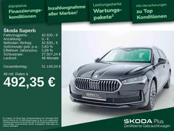 Onyxschwarz metallic Gebraucht 2024 Skoda Superb LAURIN & KLEMENT Kombi | 42.830 € (Teuer)