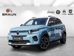 Montecarloblau dach weiß Gebraucht 2025 Citroën e-C3 Kleinwagen | 27.850 € (Etwas zu teuer)