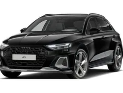 Mythosschwarz metallic Neu 2025 Audi A3 Sport Limousine | 46.290 € (Etwas zu teuer)
