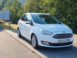 Weiß Gebraucht 2017 Ford C-MAX Titanium Van / Kleinbus | 9.990 € (Fairer Preis)