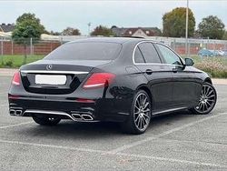 Schwarz Gebraucht 2016 Mercedes E350 AMG line Limousine | 30.000 € (Teuer)