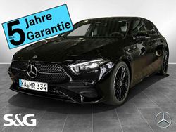 Metalliclack kosmosschwarz Gebraucht 2025 Mercedes A180 AMG Limousine | 35.690 € (Etwas zu teuer)