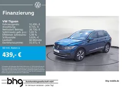 Blau Gebraucht 2021 VW Tiguan Elegance SUV | 31.430 € (Fairer Preis)