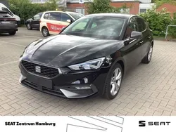 Midnight schwarz metallic Gebraucht 2024 Seat Leon FR Limousine | 25.580 € (Guter Preis)