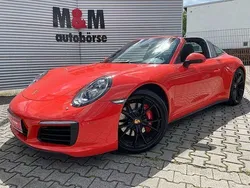 Orange Gebraucht 2016 Porsche 911 Targa 4S Chrono Cabrio | 149.000 €