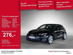 Mythosschwarz metallic Gebraucht 2022 Audi A3 Sportback e-tron Ambiente Limousine | 24.440 € (Guter Preis)