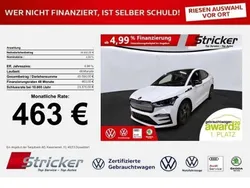 Moonweiss metallic Gebraucht 2023 Skoda Enyaq iV Lounge SUV | 38.949 € (Guter Preis)