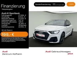 Gletscherweiß metallic Gebraucht 2024 Audi A1 Sportback S-Line Kleinwagen | 27.999 € (Fairer Preis)