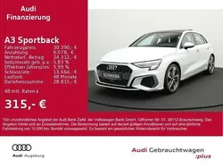 Gletscherweiß metallic Gebraucht 2022 Audi A3 S-Line Limousine | 30.390 € (Etwas zu teuer)