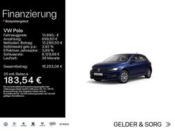 Reef blue metallic Gebraucht 2021 VW Polo Comfortline Limousine | 13.990 € (Fairer Preis)