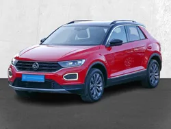 Flashrot/schwarz Gebraucht 2021 VW T-Roc Highline SUV | 24.480 € (Guter Preis)