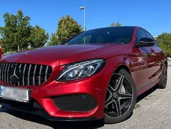 Rot Gebraucht 2015 Mercedes C250 AMG line Limousine | 16.500 € (Fairer Preis)