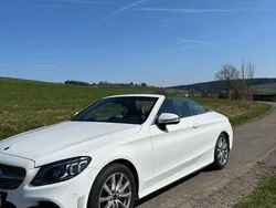 Weiß Gebraucht 2021 Mercedes C200 AMG line Cabrio | 37.900 € (Fairer Preis)