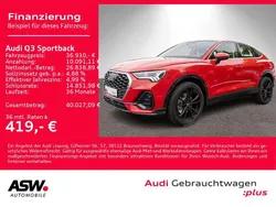 Tangorot metallic Gebraucht 2022 Audi Q3 Sportback Ambiente SUV | 36.930 € (Fairer Preis)