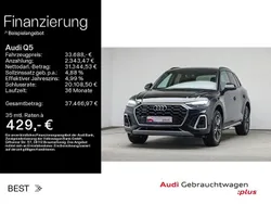 Mythosschwarz metallic (metallic) Gebraucht 2021 Audi Q5 S-Line SUV | 33.688 € (Guter Preis)