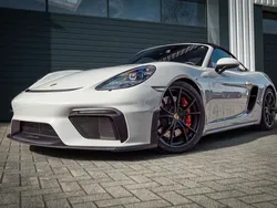 Grau Gebraucht 2023 Porsche Boxster Spyder Cabrio | 111.718 € (Fairer Preis)