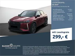 Rot Neu 2024 DS Automobiles DS3 Performance Limousine | 22.990 € (Superpreis)