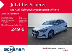 Weiß Gebraucht 2025 Audi A3 Sportback Advanced Limousine | 31.280 € (Guter Preis)