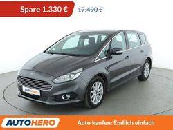 Grau Gebraucht 2017 Ford S-MAX Titanium Van / Kleinbus | 16.160 € (Guter Preis)