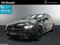 Schwarz Gebraucht 2023 Mercedes E220 AMG Kombi | 45.990 € (Etwas zu teuer)
