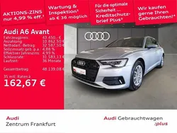 Florettsilber metallic Gebraucht 2024 Audi A6 Advanced Kombi | 43.450 € (Guter Preis)