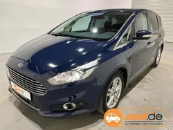 Blau Gebraucht 2019 Ford S-MAX Titanium Van / Kleinbus | 18.999 € (Guter Preis)
