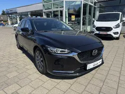 Schwarz metallic Gebraucht 2020 Mazda 6 Exclusive-Line Kombi | 19.900 € (Guter Preis)