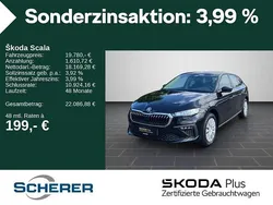 Blackmagic perleffekt (metallic) Gebraucht 2024 Skoda Scala Essence Kleinwagen | 18.900 € (Guter Preis)