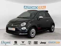 Schwarz) (schwarz Gebraucht 2019 Fiat 500C Lounge Cabrio | 12.389 € (Fairer Preis)