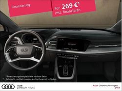 Silber (florettsilber metallic) Gebraucht 2024 Audi Q4 e-tron Comfort SUV | 39.190 € (Etwas zu teuer)