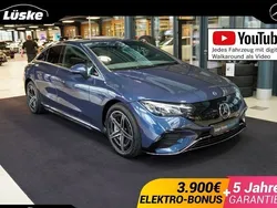 Sodalithblau Gebraucht 2023 Mercedes EQE350 AMG line Limousine | 49.900 € (Fairer Preis)