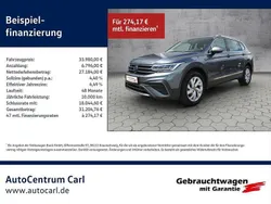 Platinum grey metallic Gebraucht 2022 VW Tiguan Allspace Life SUV | 33.980 € (Superpreis)
