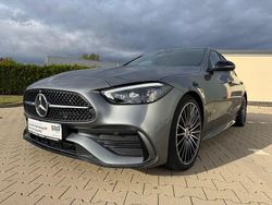 Grau Gebraucht 2022 Mercedes C180 AMG line Limousine | 33.499 € (Teuer)